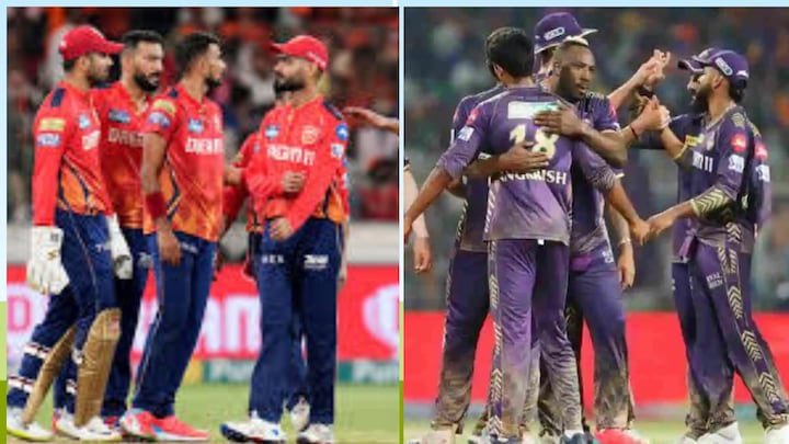 KKR vs PBKS 2025 IPL Match कोलकाता नाइट राइडर्स और पंजाबकिंग्स की टीम के बीच आईपीएलl का 44वांमैच होगा