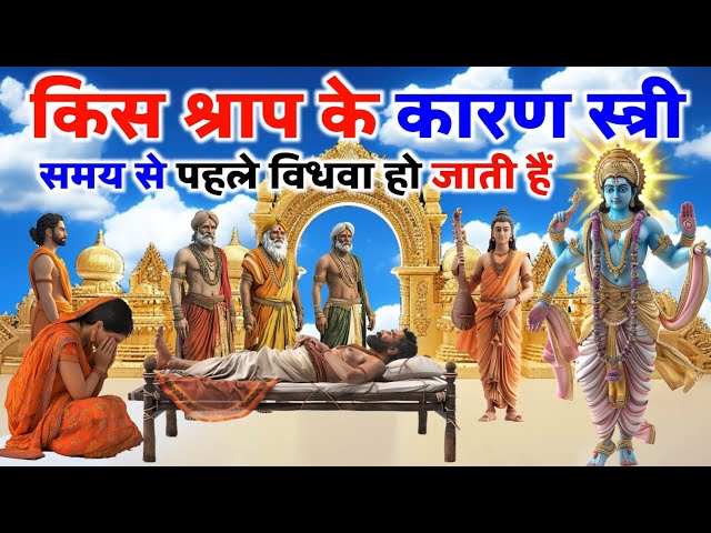 विधवाओं के बारे में भगवान क्या कहते हैं,किस पाप के कारण स्त्रियां 7 जन्मों तक विधवा होती है | भगवान विष्णु की कथा