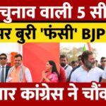 चार राज्यों की 5 सीटों पर उपचुनाव नतीजे:BJP की 'बड़ी हार ,गुजरात में AAP-BJP की जीत,,,