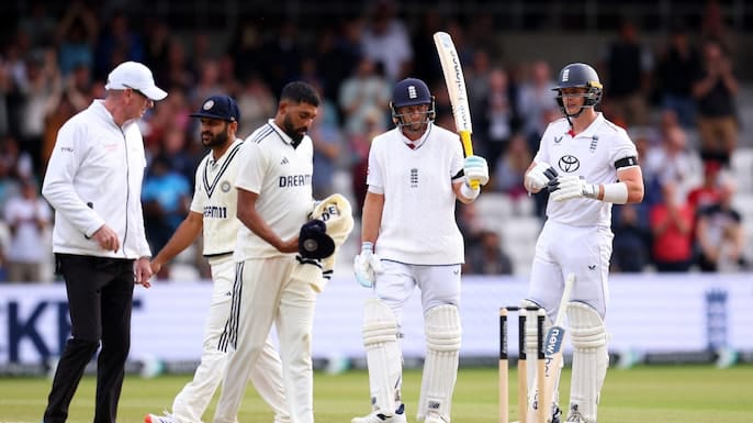 India vs england 3rd test live,भारत लॉर्ड्स में 5वीं बार लक्ष्य का पीछा करते हुए हारा, इंग्लैंड ने 22 रन से दर्ज की जीत
