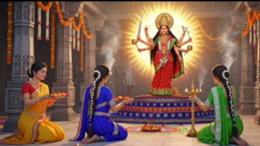 navratri wishes in hindi,नवरात्र की व्रत कथा~ नवरात्र की स्पेशल कहानी~Durga Mata Story 2025,में मां दुर्गा कैसे आएंगी?