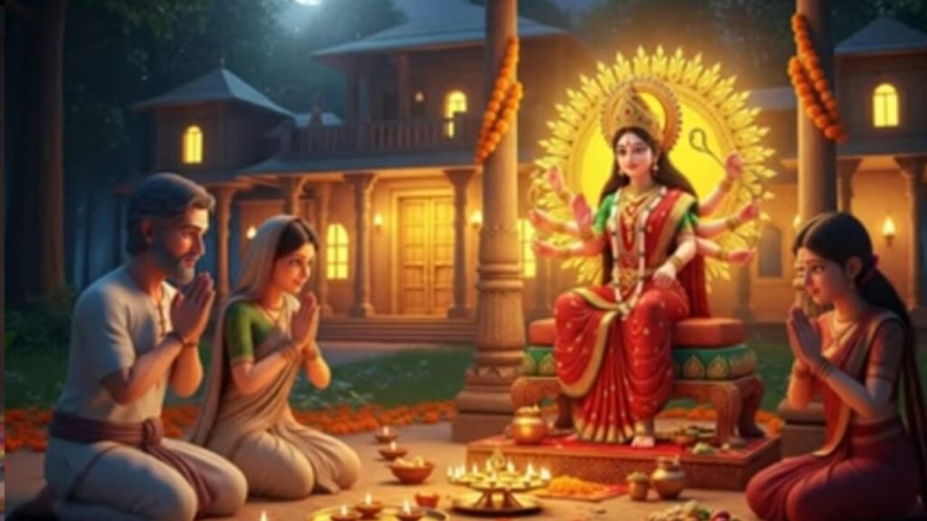 navratri wishes in hindi,नवरात्र की व्रत कथा~ नवरात्र की स्पेशल कहानी~Durga Mata Story 2025,में मां दुर्गा कैसे आएंगी?