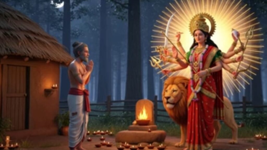 navratri wishes in hindi,नवरात्र की व्रत कथा~ नवरात्र की स्पेशल कहानी~Durga Mata Story 2025,में मां दुर्गा कैसे आएंगी?