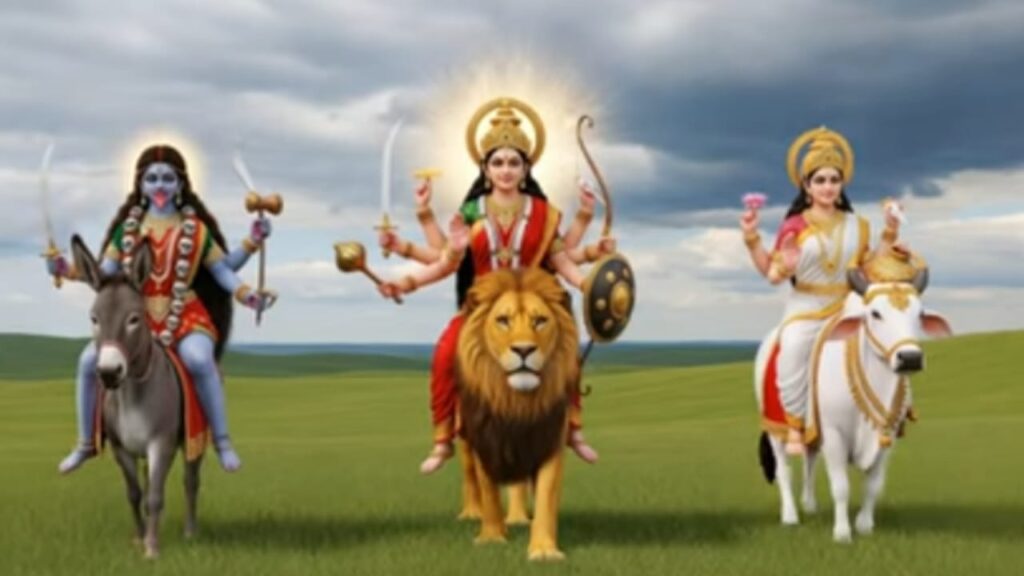 navratri wishes in hindi,नवरात्र की व्रत कथा~ नवरात्र की स्पेशल कहानी~Durga Mata Story 2025,में मां दुर्गा कैसे आएंगी?
