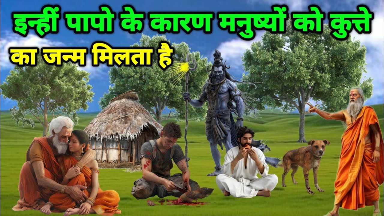 श्री कृष्ण जी बताते हैं -किस पाप के कारण मनुष्य को कुत्ते का जन्म मिलता है|,मनुष्यों को कुत्ते का जन्म क्यों मिलता है किस पाप के ...|