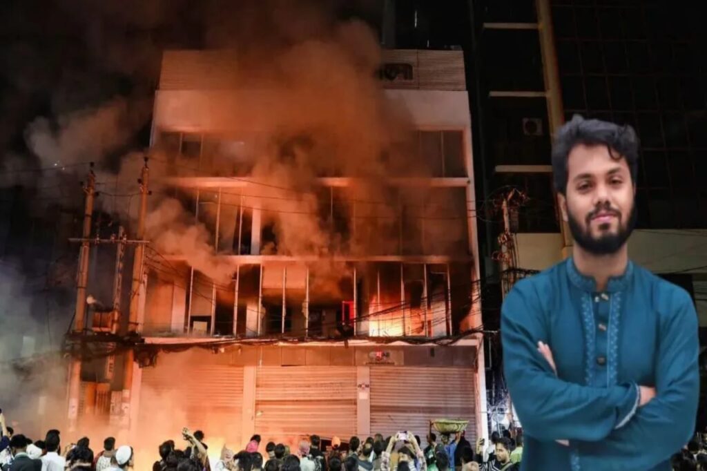 बांग्लादेश के छात्र नेता उस्मान हादी.Dhaka में हादी की अंतिम यात्रा में लाखों का हुजूम |