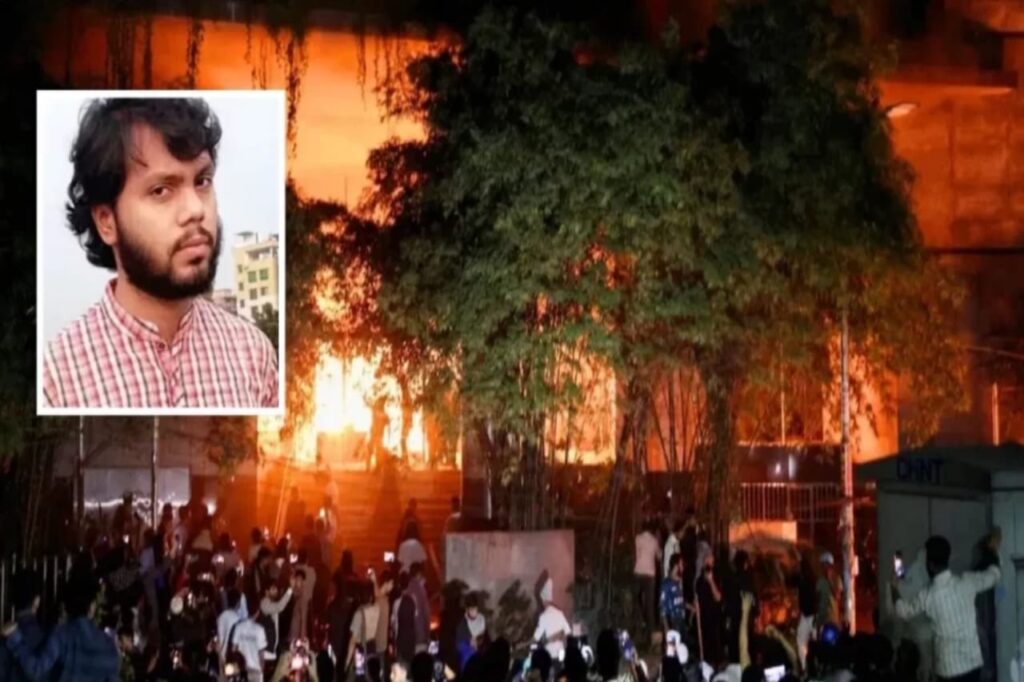 बांग्लादेश के छात्र नेता उस्मान हादी.Dhaka में हादी की अंतिम यात्रा में लाखों का हुजूम |