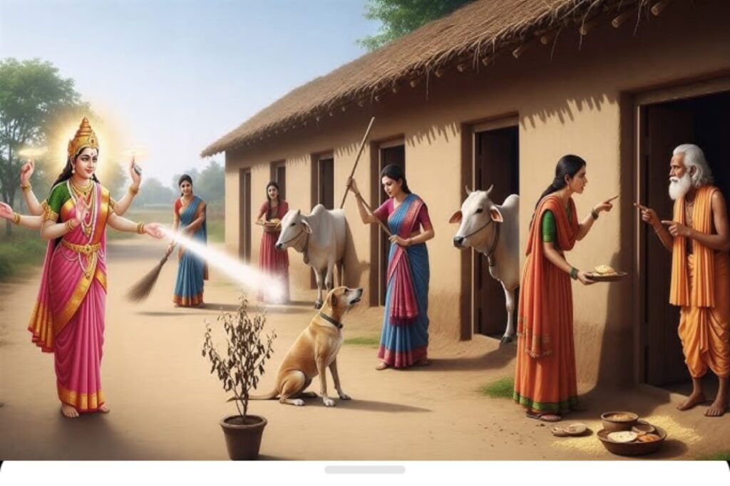 माता लक्ष्मी,ने बताया रोज घर मे झाड़ू लगाने वाली,घर में बार-बार झाड़ू लगाने से क्या होता है?