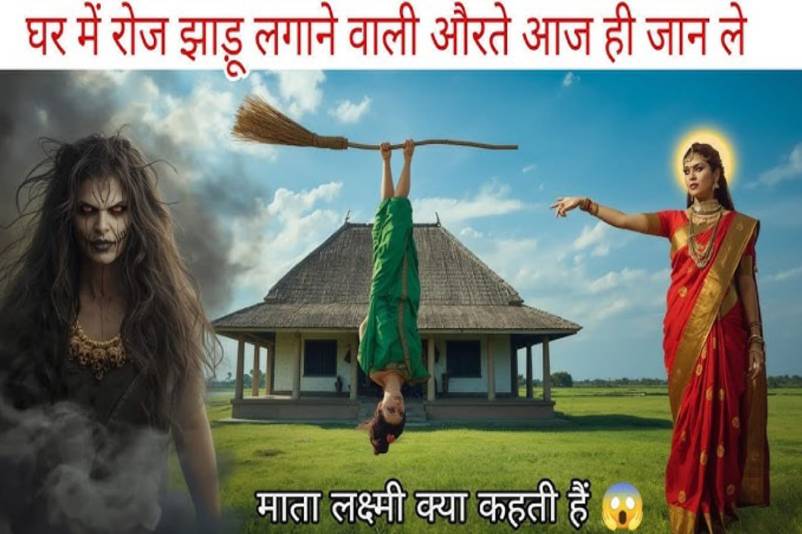 माता लक्ष्मी,ने बताया रोज घर मे झाड़ू लगाने वाली,घर में बार-बार झाड़ू लगाने से क्या होता है?